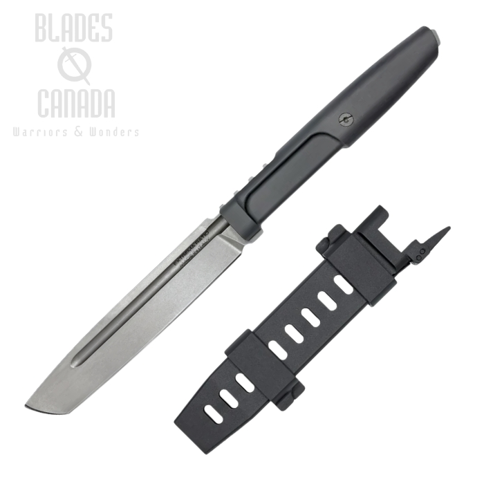 Extrema Ratio Mamba Fixed Blade Knife, N690 SW, Wolf Grey Handle